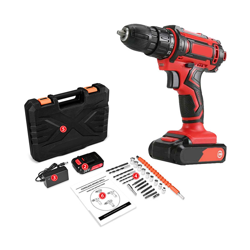 Dingwei multifunctionele dewei lithium elektrische handboormachine