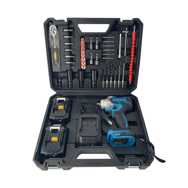 Dingwei 18V 350N borstelloze lithium -batterijwiel sleutelset elektrische snapeloze koppelimpact sleutel