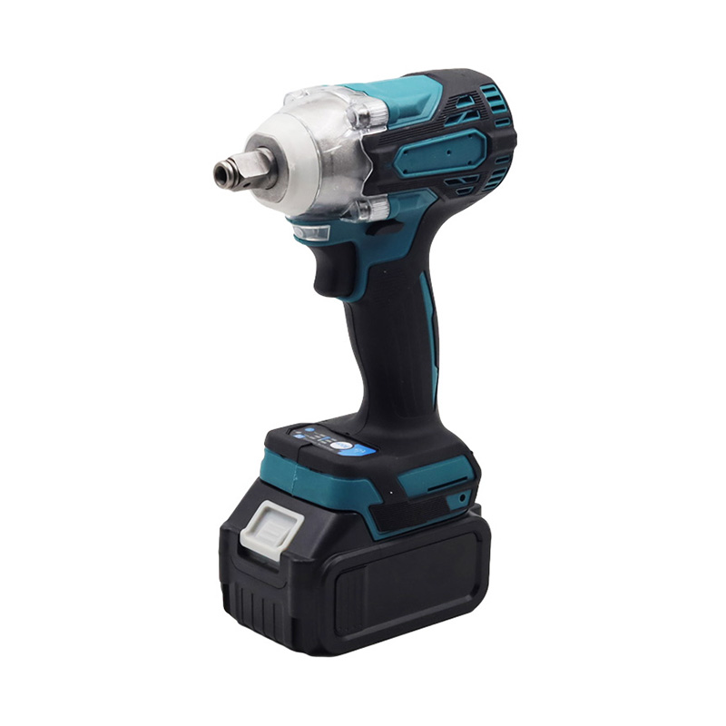 Dingwei 18V 350N borstelloze lithium -batterijwiel sleutelset elektrische snapeloze koppelimpact sleutel