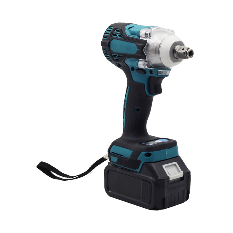 Dingwei 18V 350N borstelloze lithium -batterijwiel sleutelset elektrische snapeloze koppelimpact sleutel
